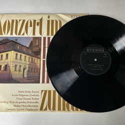 Винтажная виниловая пластинка LP Georg Friedrich Handel Гендель, Концерт В Концертом Зале им. Генделя В Галле (ГДР 1968)