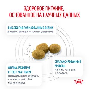 Для собак мелких пород, Royal Canin Hypoallergenic Small Dog HSD 24, с пищевой аллергией/непереносимостью