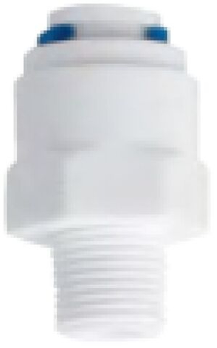 Фитинг прямой 1/4''-1/8'' (трубка-резьба) QT-20 Naturewater (10-4-2)