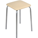Табурет «Эконом» 29см цв.сиденья-слоновая кость ТЭ3/СК