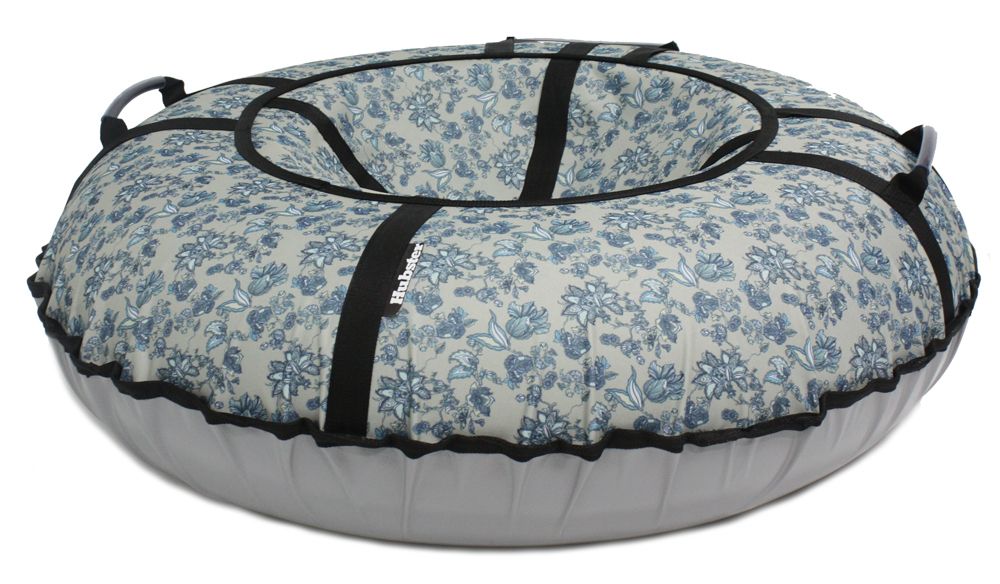 Тюбинг Hubster Люкс Pro Флёр голубой