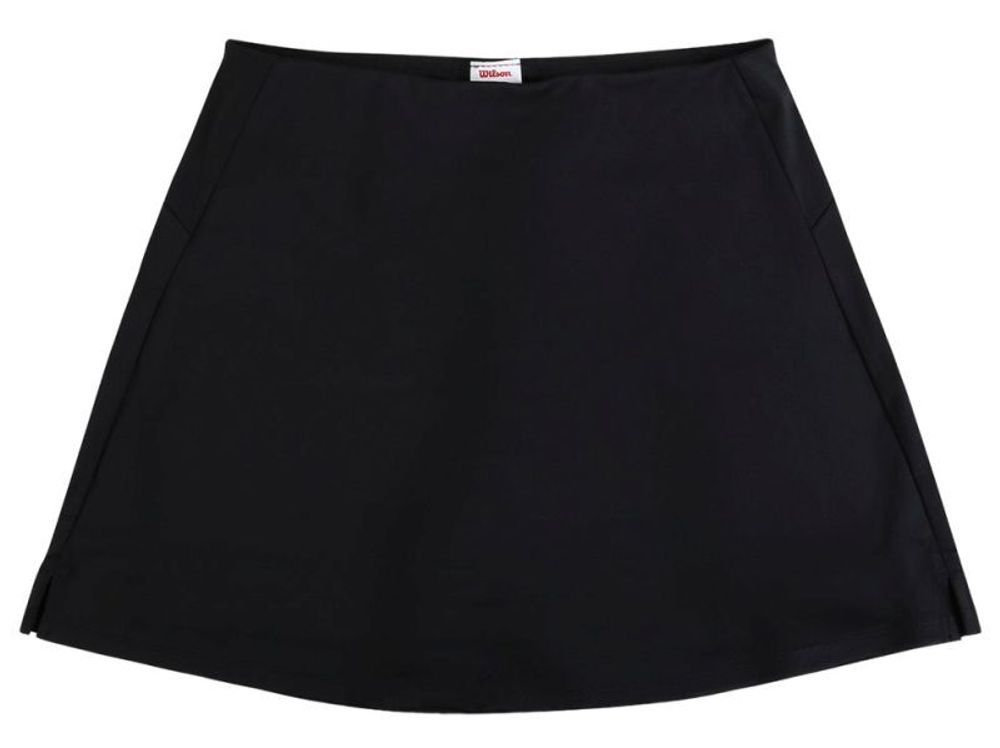 Теннисная юбка Wilson Team Flat Front Skirt - black