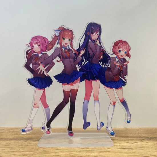 Фигурка акриловая Doki Doki, Доки Доки литературный клуб