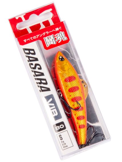 Воблер тонущий вертикальный LJ Pro Series BASARA VIB S 80.00/341