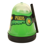 Лизун "Slime "Ninja" светится в темноте, зеленый, 130 г.