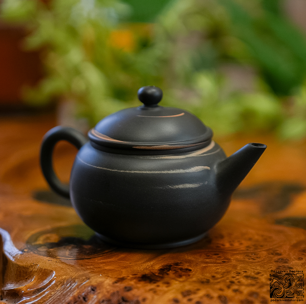 Цзяньшуйский чайник ручной работы, авторская коллекция "Подарков Востока", 100мл