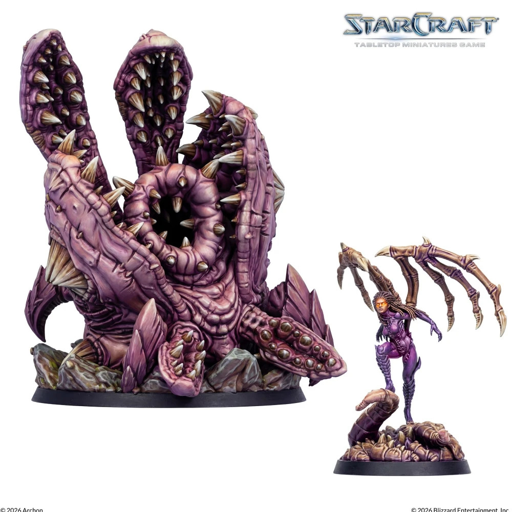 Starcraft - Kerrigan & Omega Worm: Zerg Hero Expansion Set