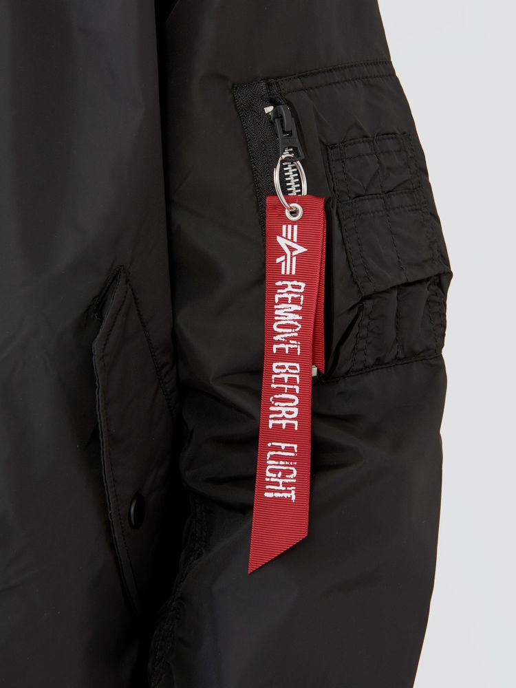 Куртка бомбер Alpha Industries MA-1 Flex Black (Черная)