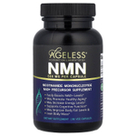 Ageless Foundation Laboratories, NMN, 500 мг, 90 растительных капсул
