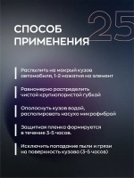 Smart Open 25 QUARTZ FLASH Набор Кварцевое покрытие с гидрофобным эффектом и блеском, 500мл 2шт