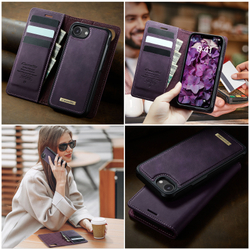 Чехол-кошелек CaseMe 2 in 1 MagSafe iPhone 16E