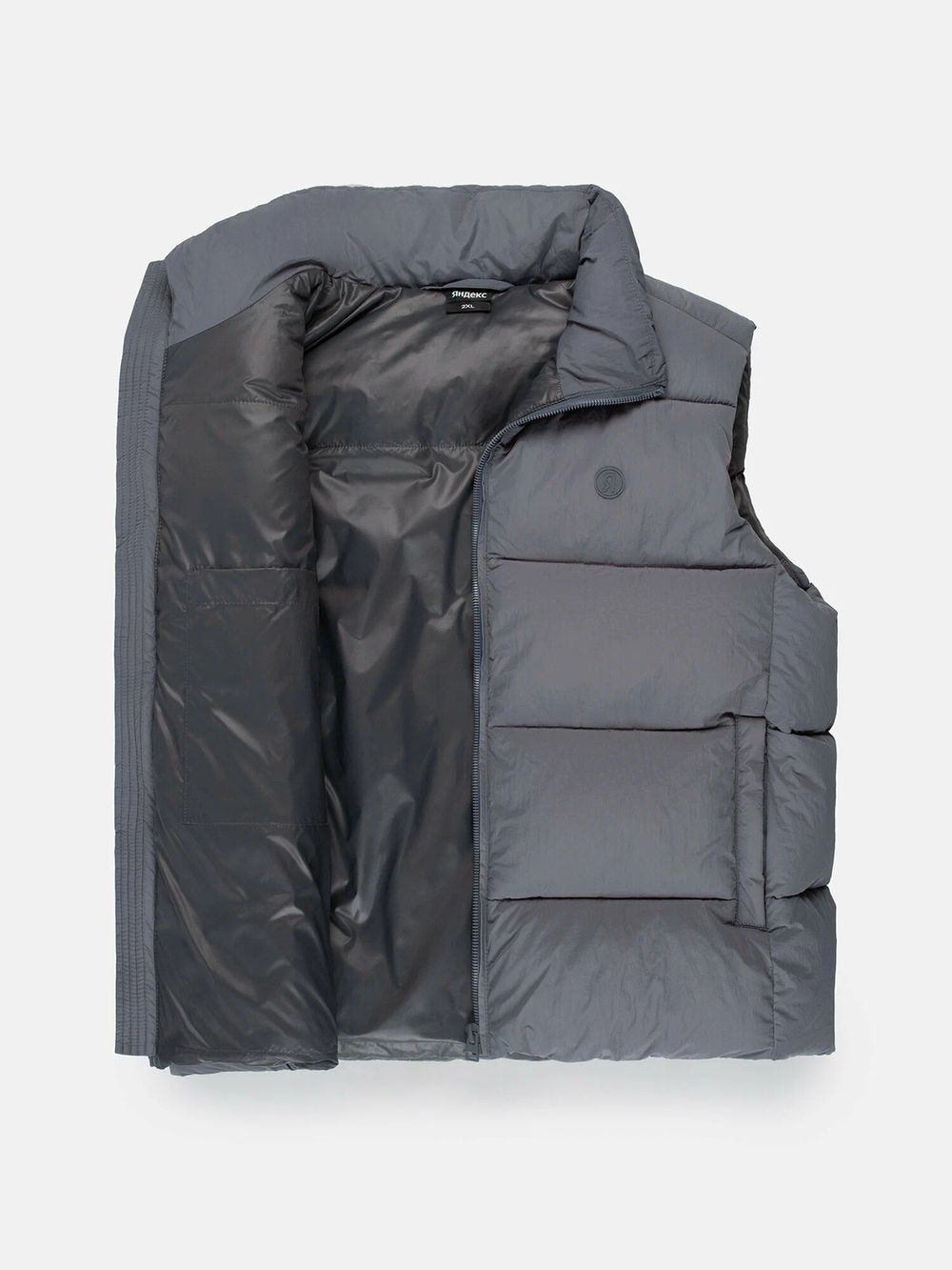 Купить Жилет Яндекс базовый сине-серый Жилет Яндекс базовый сине-серый