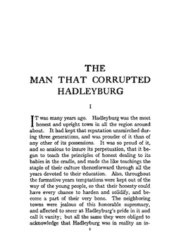 The complete works of Mark Twain. Volume 15. The man that corrupted Hadleyburg | Mark Twain