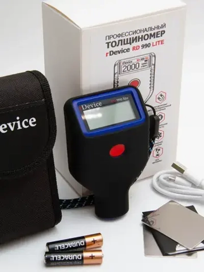 Толщиномер RDevice RD 990 Lite с чехлами