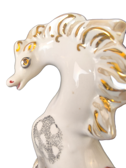 Фарфоровая статуэтка "Иванушка и конёк-горбунок"