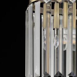 Citilux Инга CL335113 Подвесной хрустальный светильник Бронза