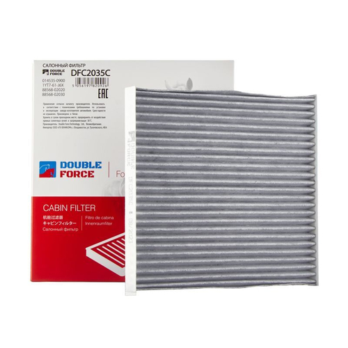 Фильтр салонный DOUBLE FORCE (угольный) DFC2035C