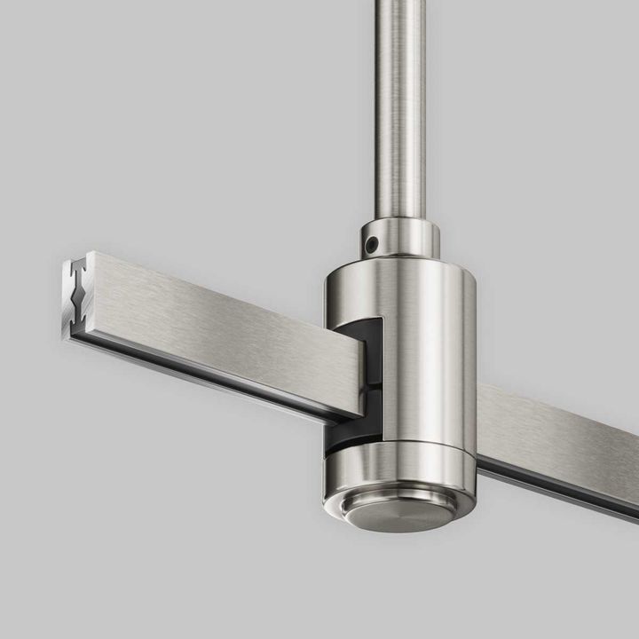 Крепление потолочное Medium 300мм с вводом питания Maytoni Technical TRA158C-B1-PT