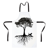 Фартук "Бигль  у дерева"