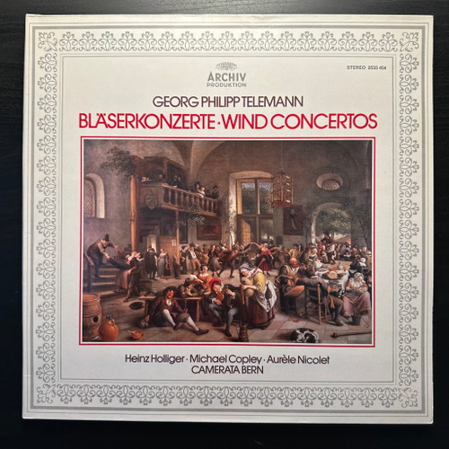 Телеманн - Концерты для духовых инструментов (Германия 1981г.)