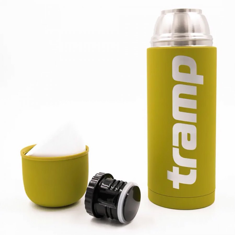 Термос TRAMP Soft Touch 1 л, артикул TRC-109, цвет Оливовый