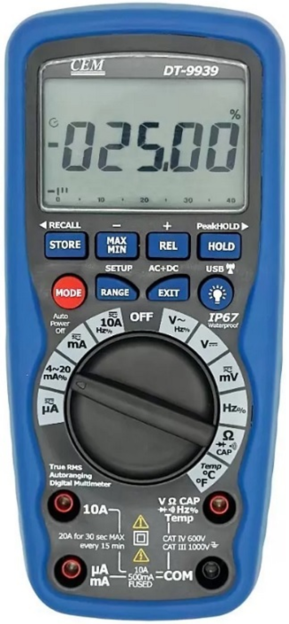 Мультиметр цифровой CEM DT-9939