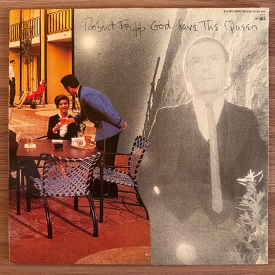 Robert Fripp ‎– God Save The Queen / Under Heavy Manners (Англия 1980г.)