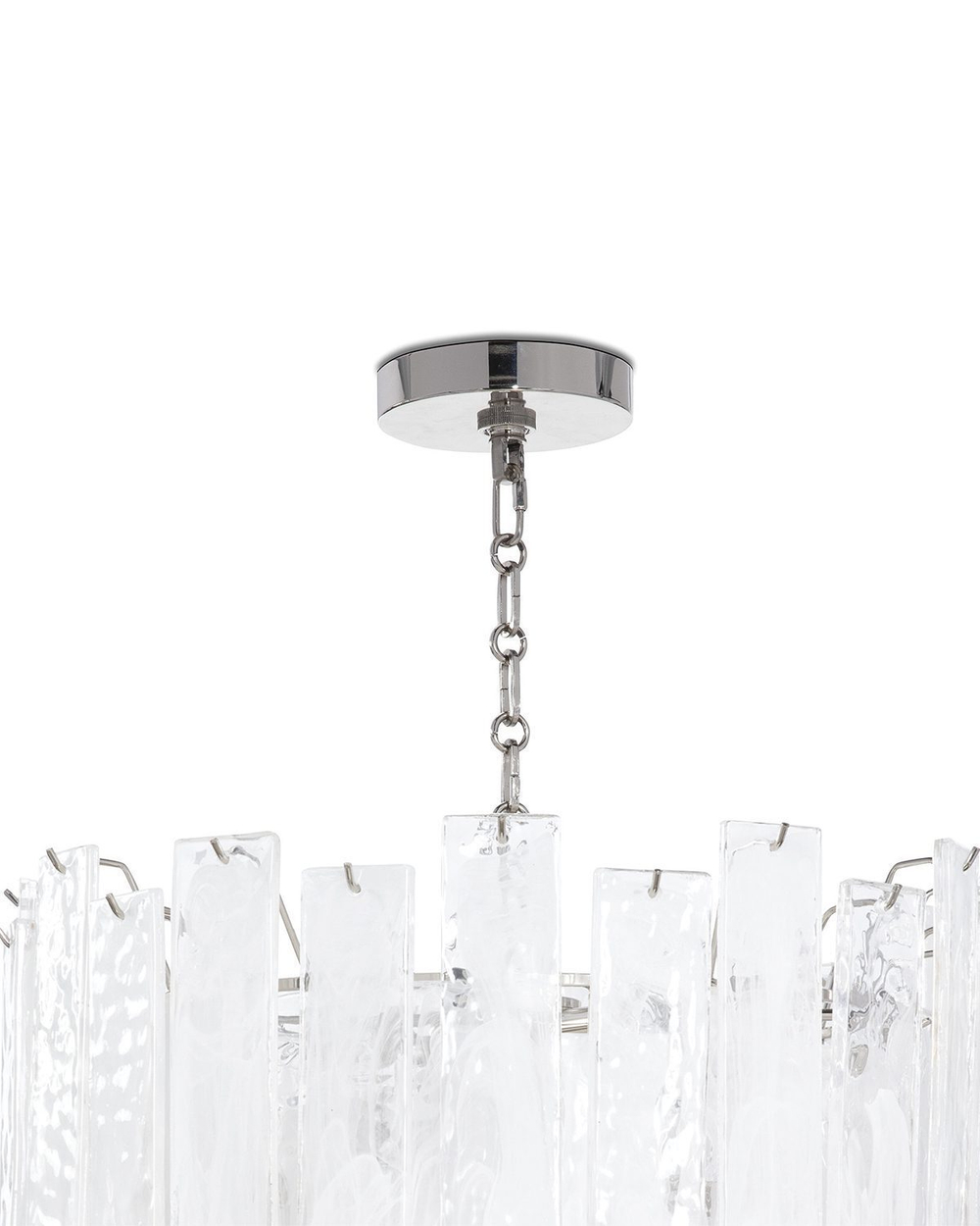 Серебряная люстра “Рейнар”