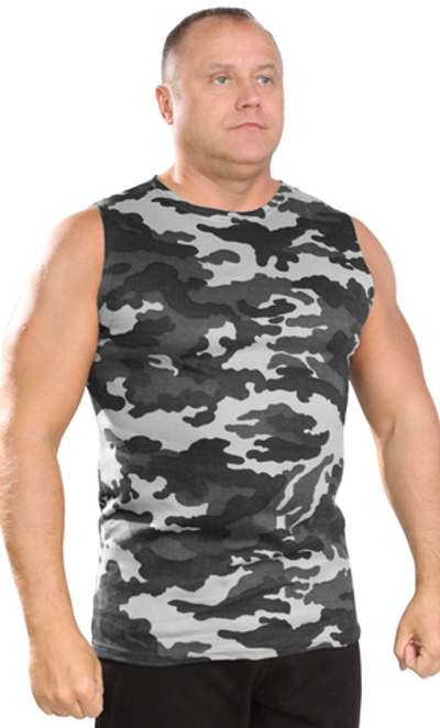 Майка кулирка ш/пл. серый КМФ