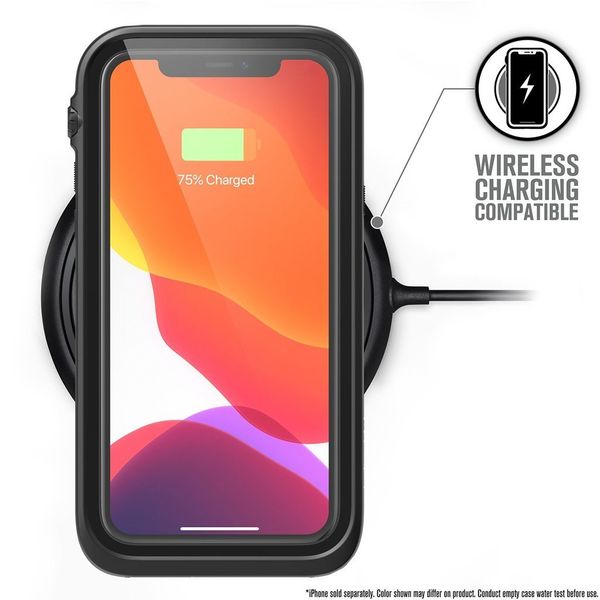 Водонепроницаемый чехол Catalyst Waterproof Case для iPhone 11 Pro черный (Stealth Black)