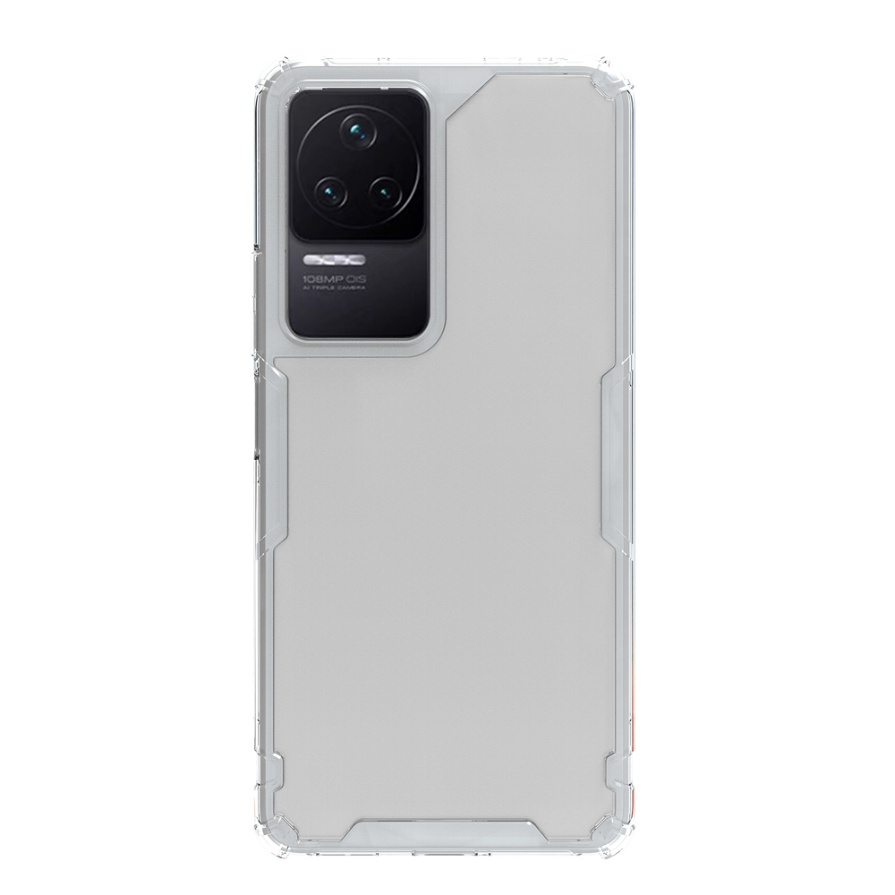 Усиленный прозрачный чехол от Nillkin для телефона Xiaomi Redmi K50 и K50 Pro, серия Nature TPU Pro Case