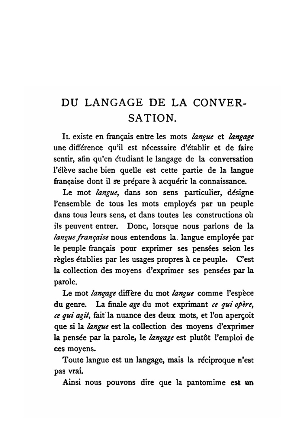 Class-Book of Comparative Idioms. English - French | Jules Bué; W. Collett Sandars