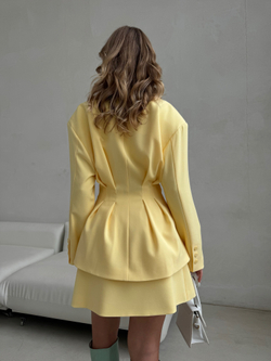 Блейзер Lemon tree лимонный