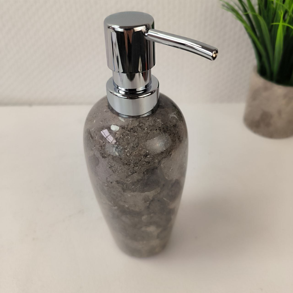 Дозатор для мыла из мрамора Grey DM-63964 (76)
