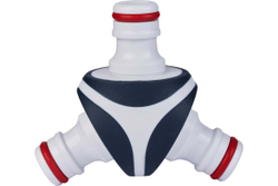 Коннектор Y-образный, пластик, премиум-класса HF 019 Garden Elitech 206047