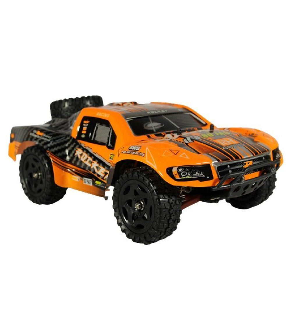 Радиоуправляемый шорт-корс Remo Hobby Rocket Brushless UPGRADE V2.0 (оранжевый) 4WD 2.4G 1/16 RTR