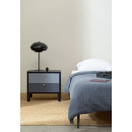 Тумба прикроватная LATITUDE Saga, Hordur, 55х40х50 см, черная