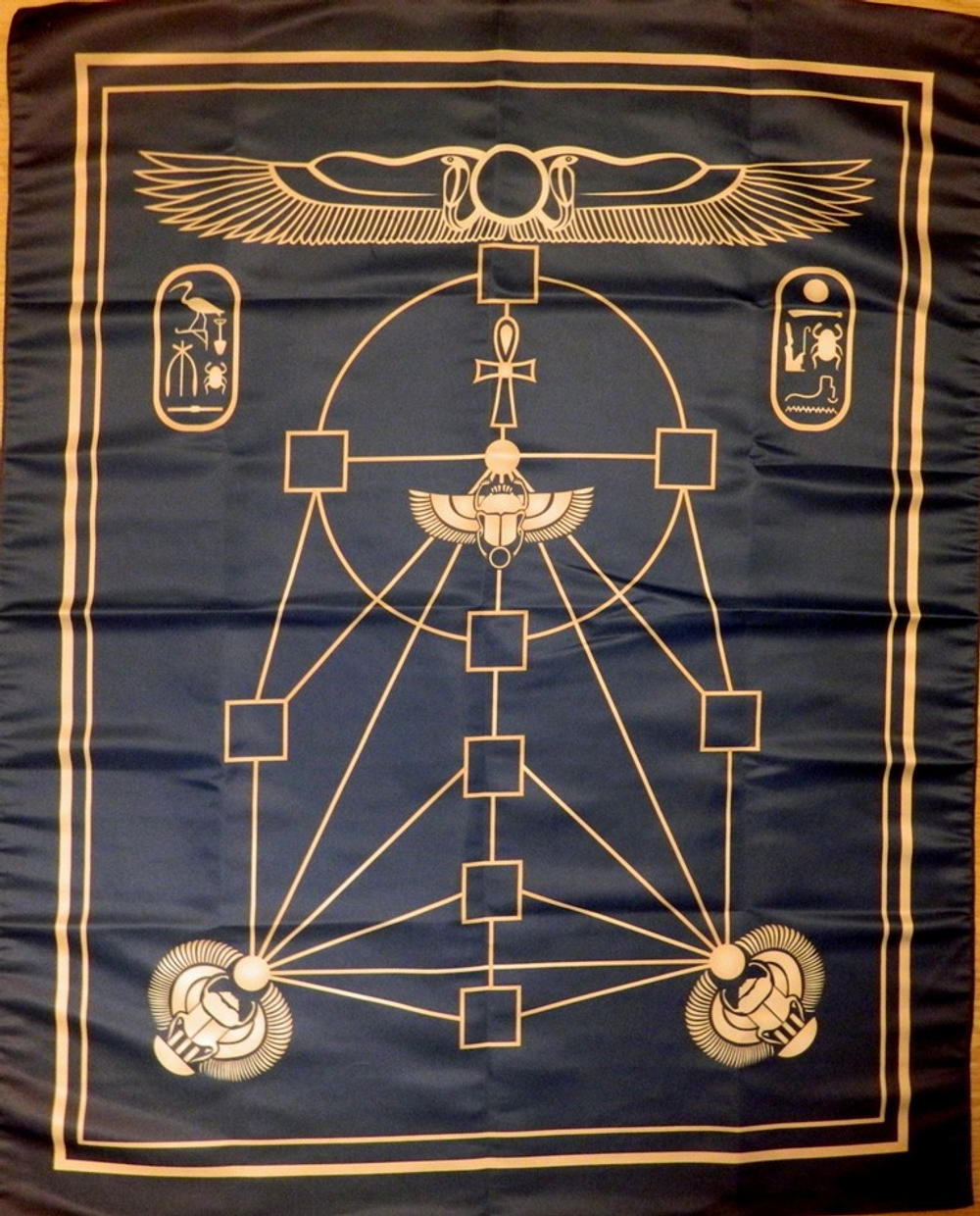 Скатерть-Алтарь "АНХ" синяя