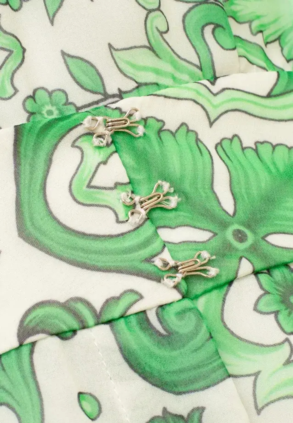 Платье макси гжель