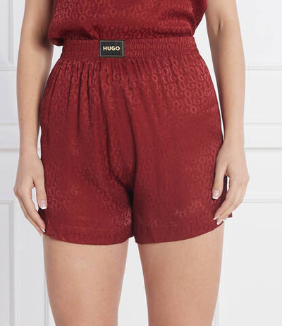 пижамные шорты satinoir_shorts Hugo Bodywear - красный(50484467)