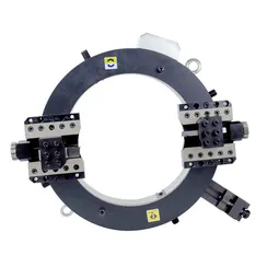 Разъёмный труборез и фаскосниматель ТВС-230 с электроприводом