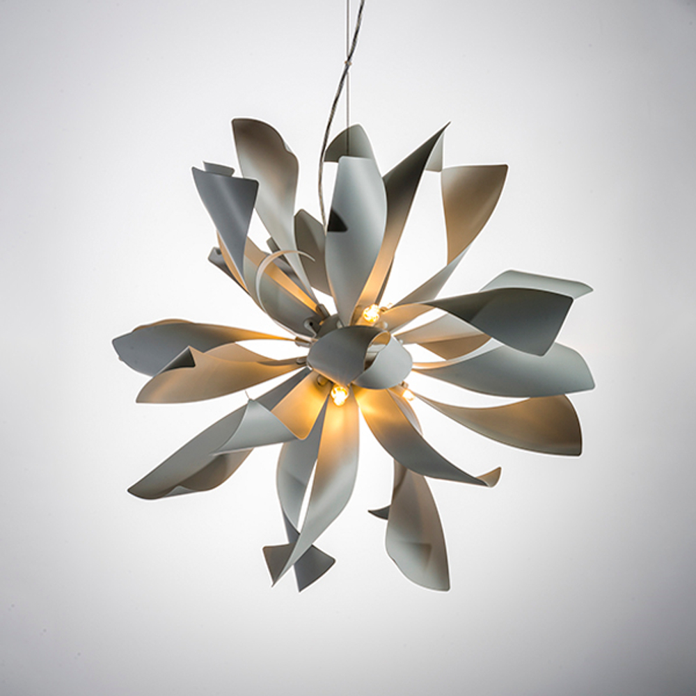 754266 Люстра подв TURBIO 6х6W (led) G9 БЕЛЫЙ МАТОВЫЙ