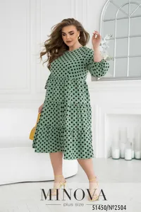 Платье 2504-мята Minova