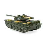 Модель ин. мет. "Танк" 12см, подвиж. детали, коробка 2107C127-R (Технопарк)