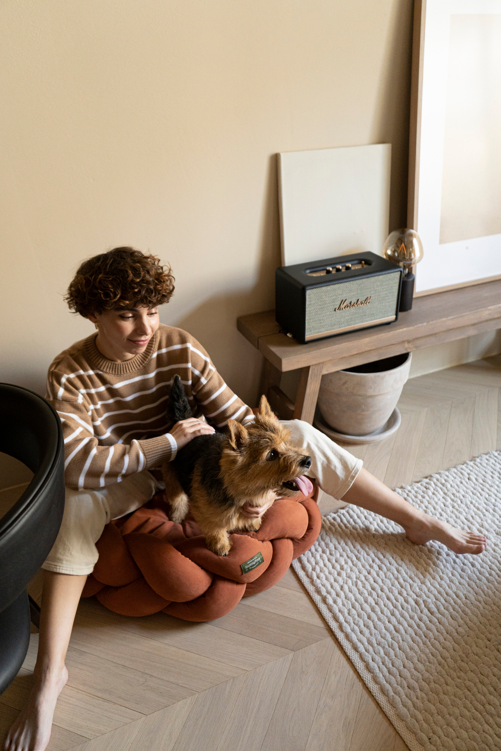 Лежанка "Пони-Колосони" Терракот