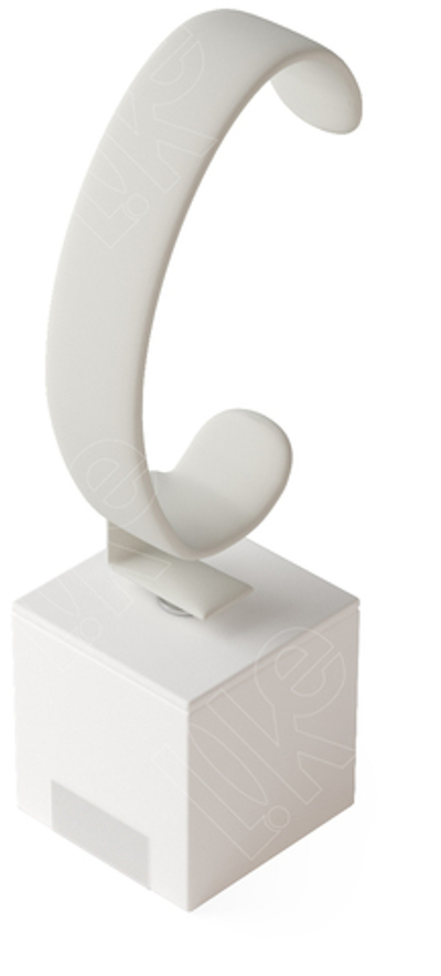 Подставка для часов/кубик/скоба 20 мм./Н-135 мм./ф.№1 (ПЭТ карман)