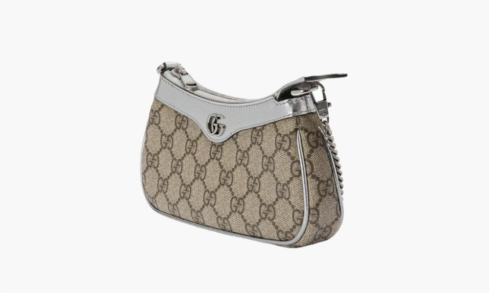 Сумка Gucci Ophidia Mini Bag "Beige/Ebony/Metallic Silver"