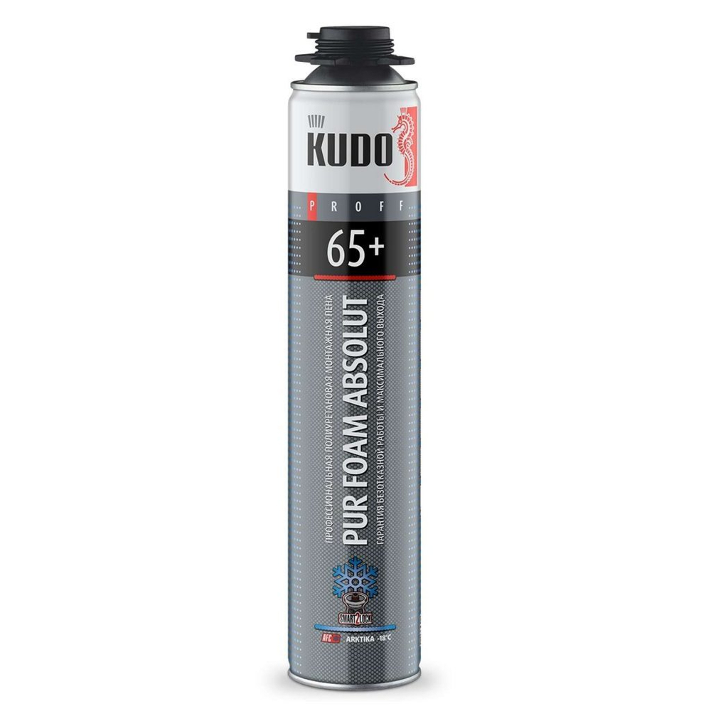 Пена монтажная KUDO PROFF 65+ Профи лето 1000мл.