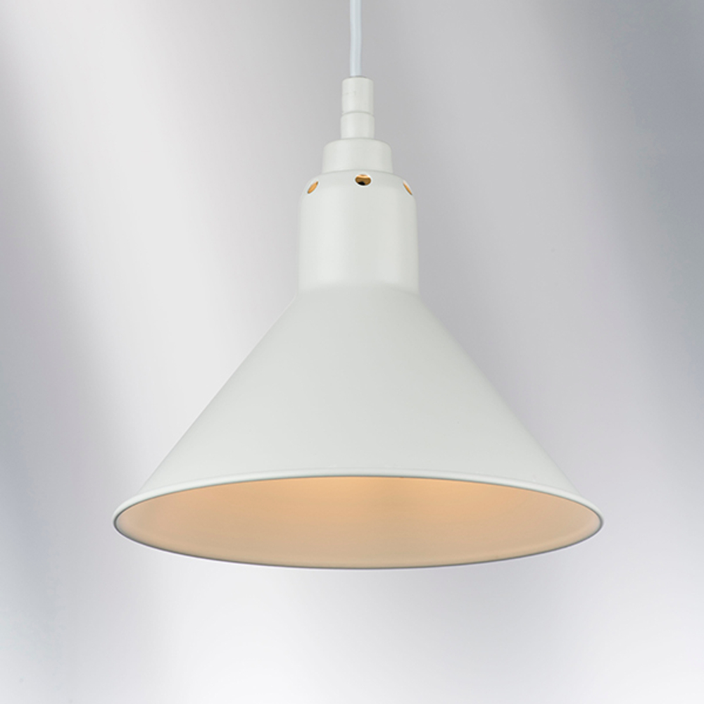 765026 Люстра LOFT 1х40W E14 БЕЛЫЙ