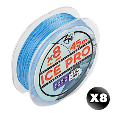 Шнур Zander Master Ice Pro 45м Тёмно-Голубой -